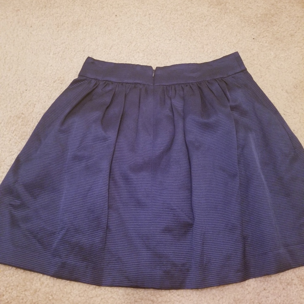 Banana Republic Navy Blue Holiday Skirt